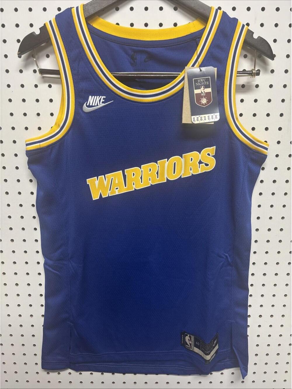Nike Golden State Warriors Throwback Classic Edition Swingman Jersey Size S NWT